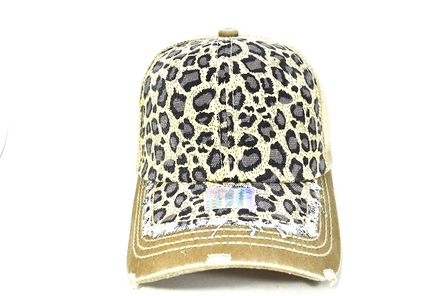 052-PIGMENT WITH LEOPARD FRONT KHAKI/KHAKI LEOPARD